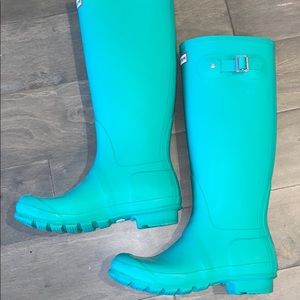 Hunter rain boots